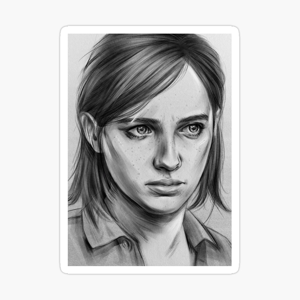 Ellie Williams The last of us 2, an art print by Kyou Art - INPRNT