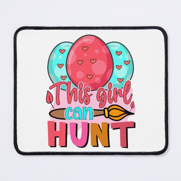 Item preview, This Girl Can Hunt-Easter Egg hunting gift for girls designed and sold by BRtisticDesigns.