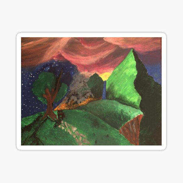 Item preview, Burning Sunset designed and sold by Duck-Dando.