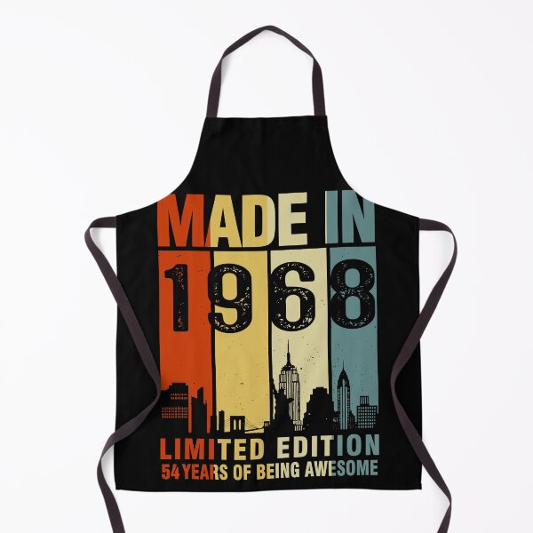 Item preview, Made In 1968 Limited Edition 54 Years Of Being Awesome 54th Birthday designed and sold by AraJordeStore.
