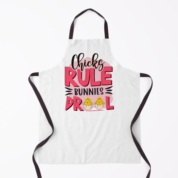 Item preview, Chicks Rule Bunnie Drool-Funny Easter Gift idea designed and sold by BRtisticDesigns.