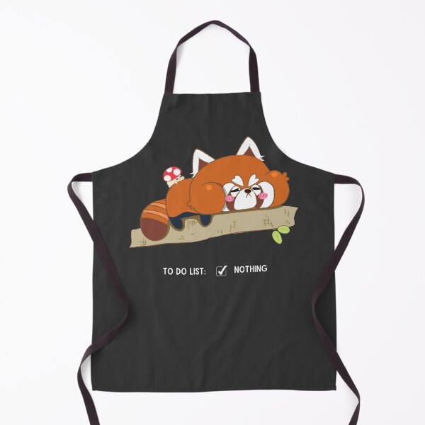 Item preview, Red Panda Day - to Do List Nothing - Cute Fluffy Animal - Procrastinate designed and sold by OUGHRI.