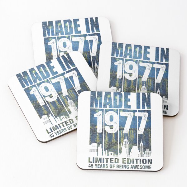 Item preview, Starry Night Made In 1977 Limited Edition 45 Years Of Being Awesome designed and sold by AraJordeStore.