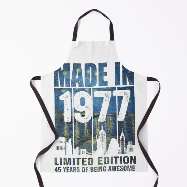 Item preview, Starry Night Made In 1977 Limited Edition 45 Years Of Being Awesome designed and sold by AraJordeStore.