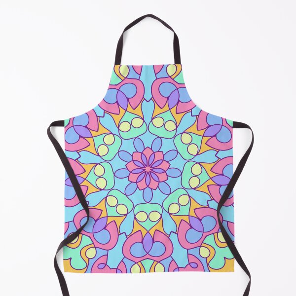 Item preview, Hippie Mandala Flower Power Tie Dyed nostalgia Design designed and sold by Alondra.