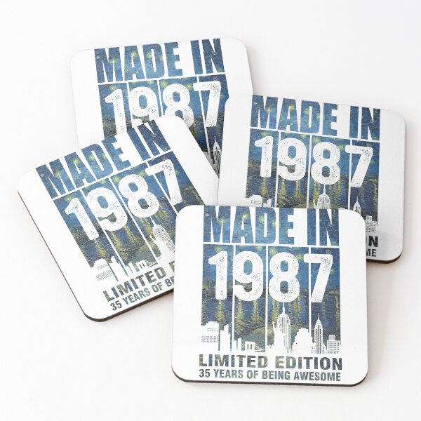 Item preview, Starry Night Made In 1987 Limited Edition 35 Years Of Being Awesome designed and sold by AraJordeStore.