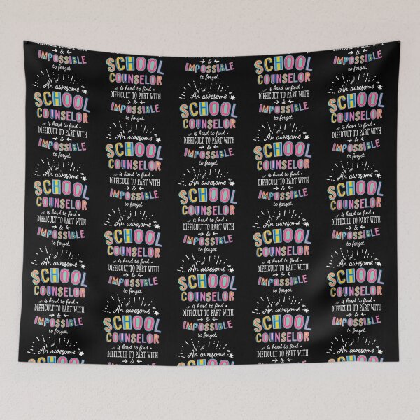 Item preview, An awesome School Counselor Gift Idea - Impossible to Forget Quote   designed and sold by DonkeyMonkeyD.