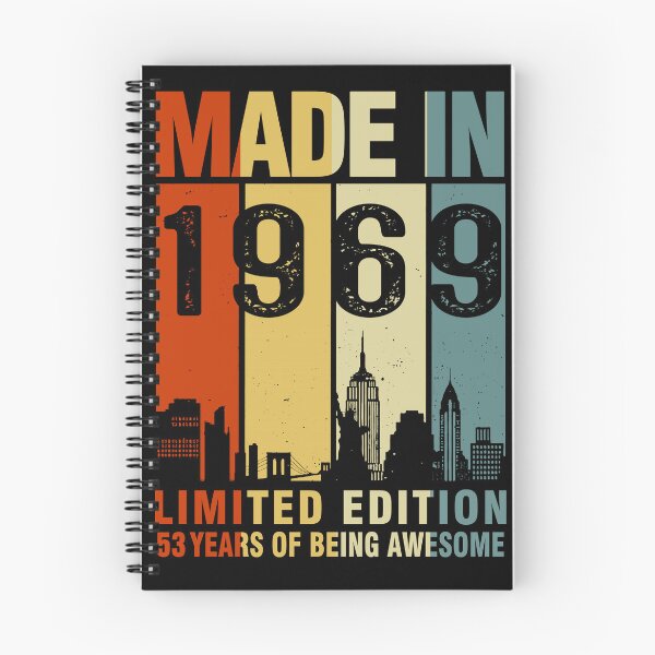 Item preview, Made In 1969 Limited Edition 53 Years Of Being Awesome 53rd Birthday designed and sold by AraJordeStore.