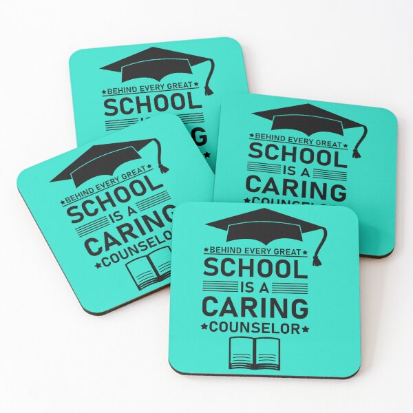 Item preview, Behind every great school is a caring counselor - counselor design    designed and sold by DonkeyMonkeyD.