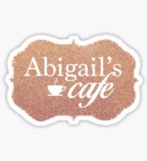 Abigail's Cafe Sticker