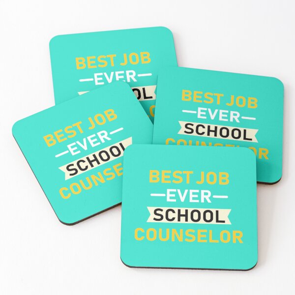 Item preview, best job ever school counselor       designed and sold by DonkeyMonkeyD.