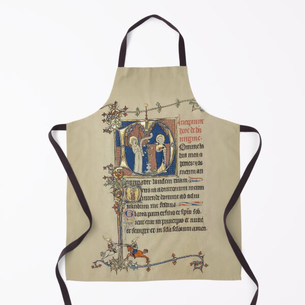 Item preview, The Annunciation: Medieval manuscript, 1300 designed and sold by ebrawne.