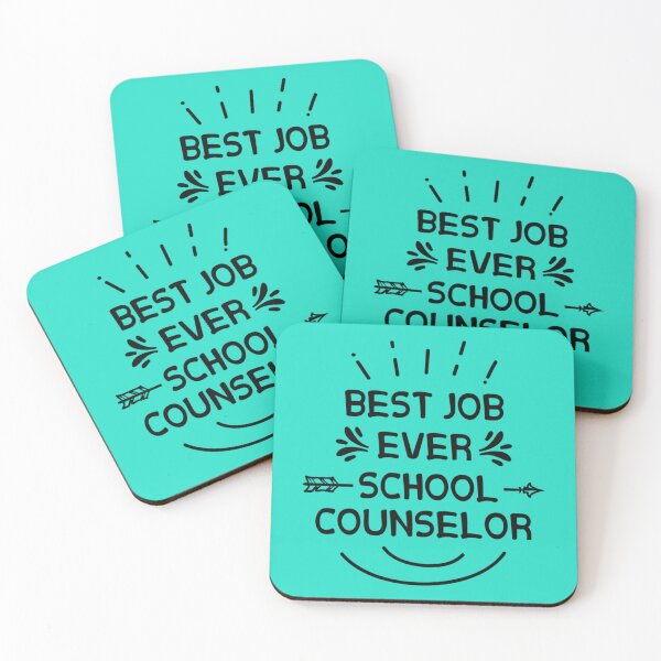 Item preview, best job ever school counselor   designed and sold by DonkeyMonkeyD.