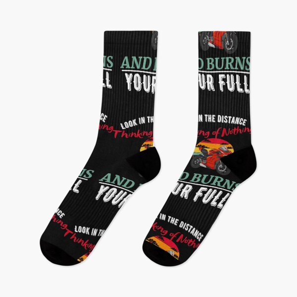 Item preview, Burn Your Full Motorcycle Biker Humor designed and sold by RubyMonahan.