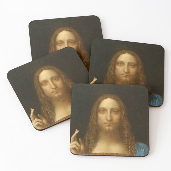 Item preview, Salvator Mundi by Leonardo Da Vinci designed and sold by SimpleJoyStyle.