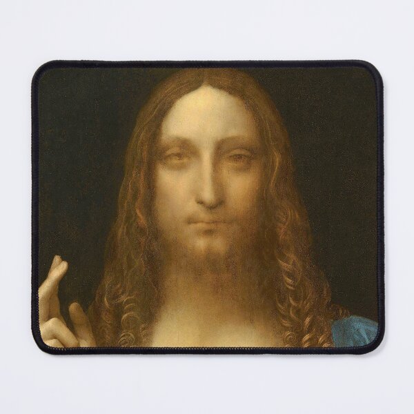 Item preview, Salvator Mundi by Leonardo Da Vinci designed and sold by SimpleJoyStyle.