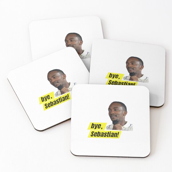 Item preview, Bye, Sebastian! Anthony Mackie designed and sold by Sara-B.