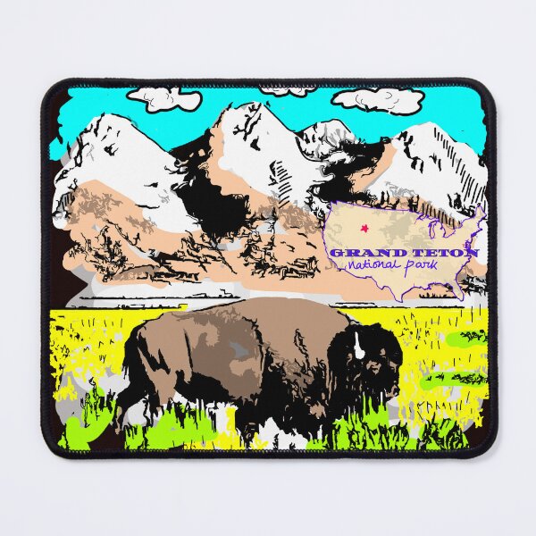 Item preview, Grand Teton national park designed and sold by SatyaYug.