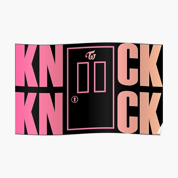 Twice Knock Knock Posters Redbubble