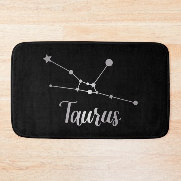 Item preview, Taurus Zodiac Constellation in Silver - Black designed and sold by Kelly Leung.