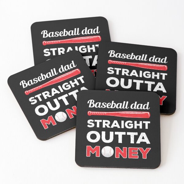 Item preview, Baseball Dad Straight Outta Money  designed and sold by uranus1store.