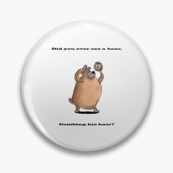 Item preview, Bear Combing his Hair designed and sold by nickjones81.