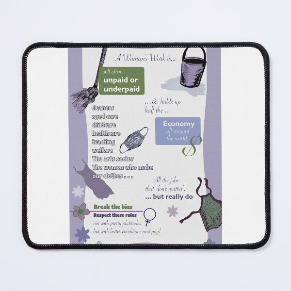 Item preview, IWD 22: Break the Bias - Women's Work. designed and sold by ncxadair.