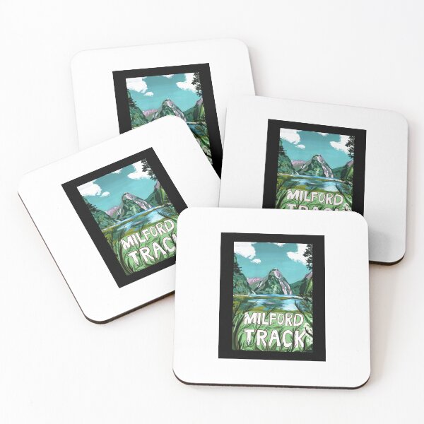 Item preview, Milford Track, Milford Sound New Zealand designed and sold by KiwiandKit.