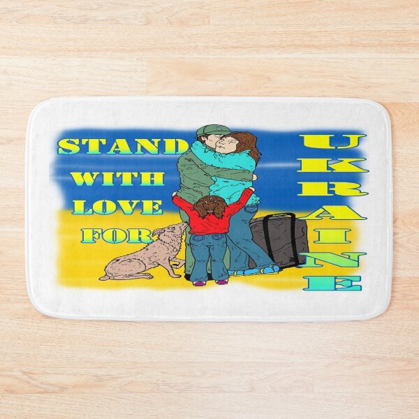 Item preview, STAND WITH LOVE FOR UKRAINE designed and sold by Jacklyn G.  Jones.