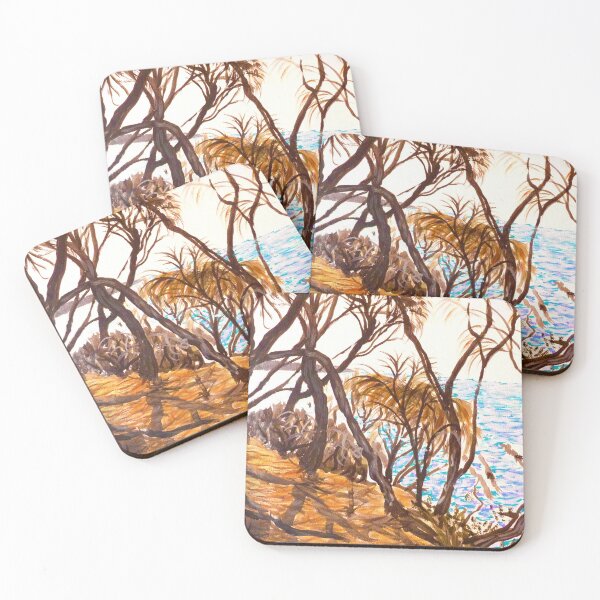Item preview, CLIFFEDGE TREES, WINTER SUN designed and sold by NarellePerroux.
