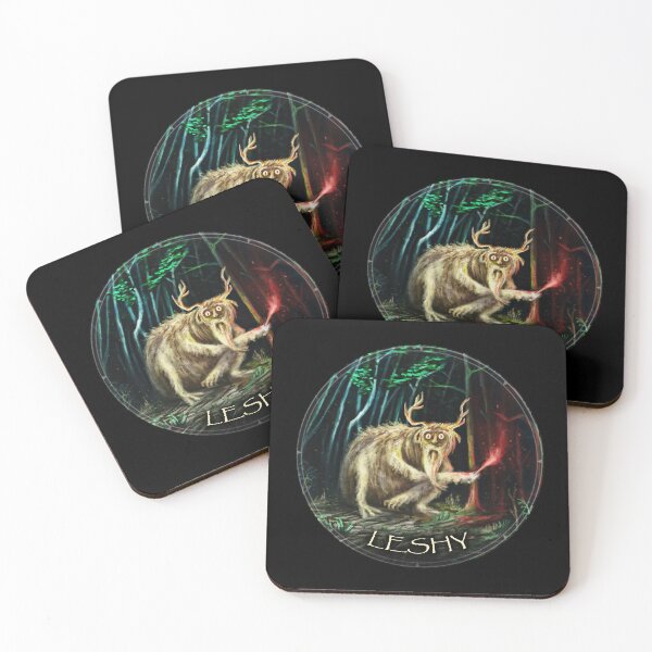 Item preview, Leshy Slavic Mythology Dark Forest Digital Art designed and sold by TAGartShop.