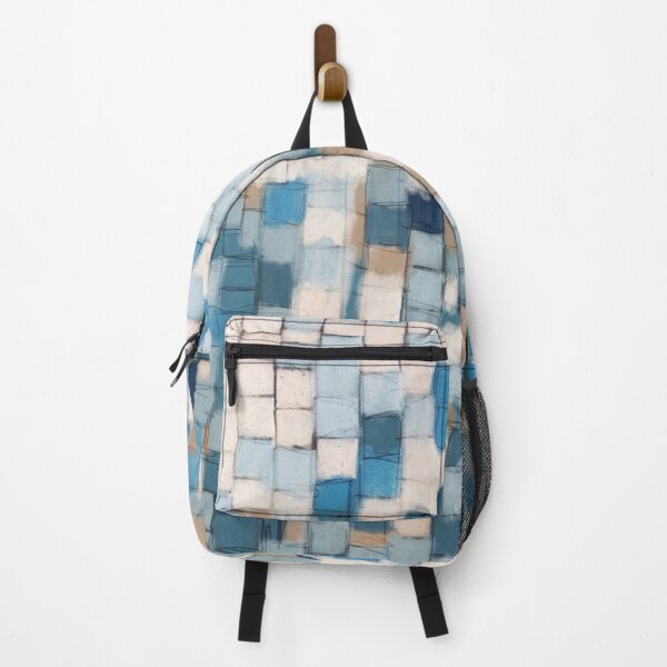 Item preview, TURQUOISE BLUE WHITE MOSAIC TILES designed and sold by GIVENGRACE.ART.