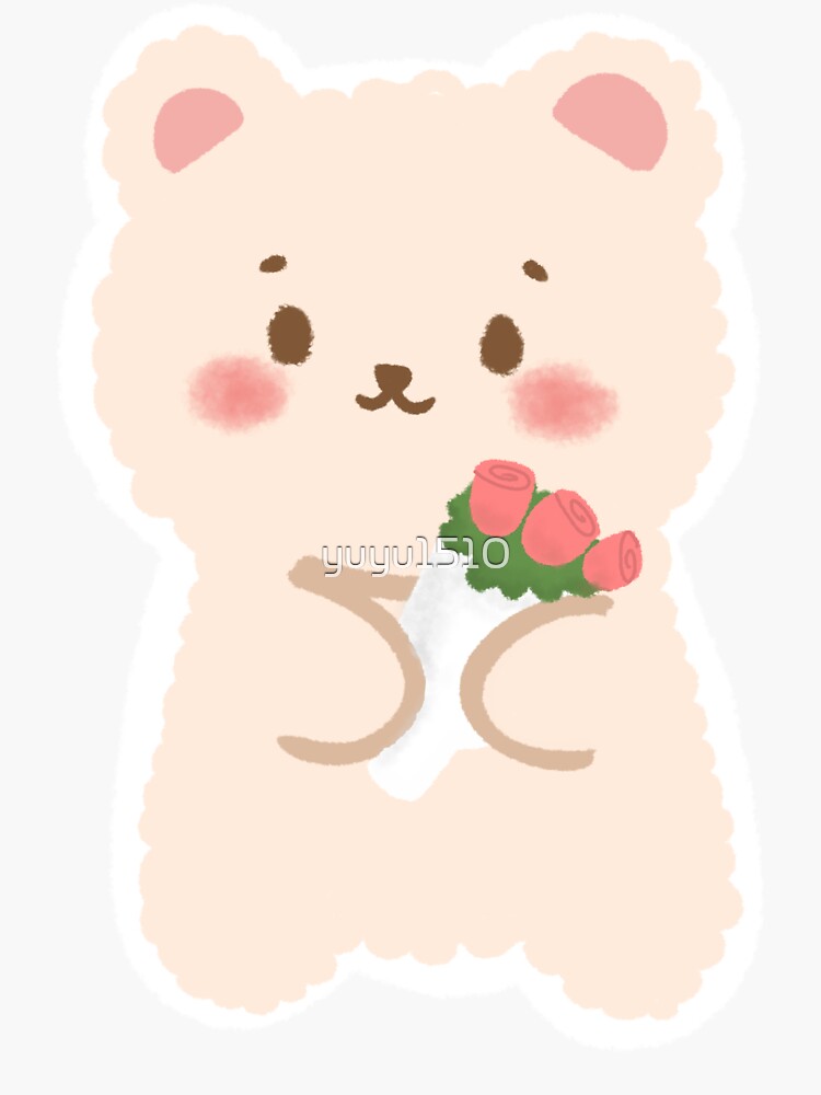 Bears Design Cute Aesthetic Sticker By Bub - Cute Aesthetic Shirt Designs  Png,Green Tshirt Png - free transparent png images 