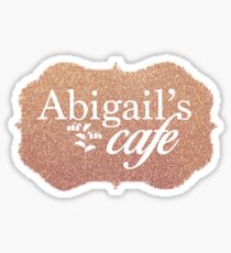Abigail's Cafe Sticker