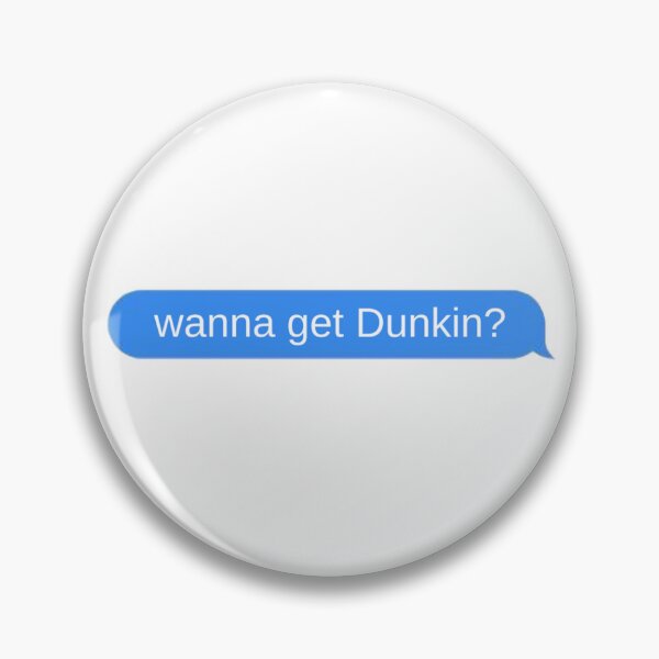 Item preview, Dunkin text bubble designed and sold by Sara-B.
