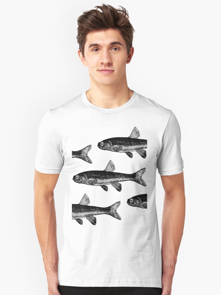 "Black Fish" Unisex TShirt by mbianchi Redbubble