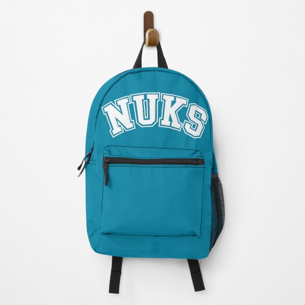 Item preview, NUKS Front Outlined with Golden Nuks Blue designed and sold by Corbin Broadhead.