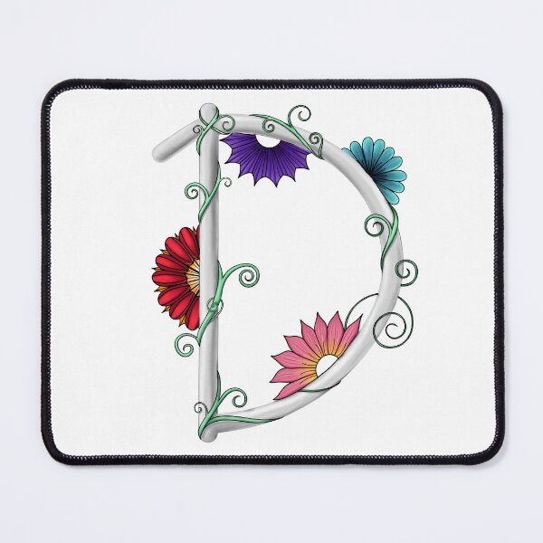 Item preview, Floral D designed and sold by lezell.