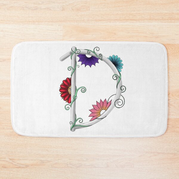Item preview, Floral D designed and sold by lezell.
