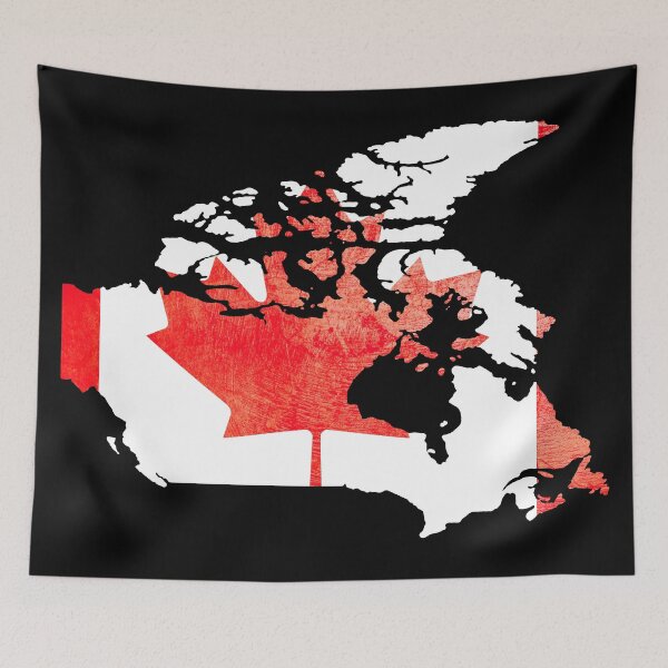 Item preview,  Classic Canada flag map designed and sold by EpicMaps.