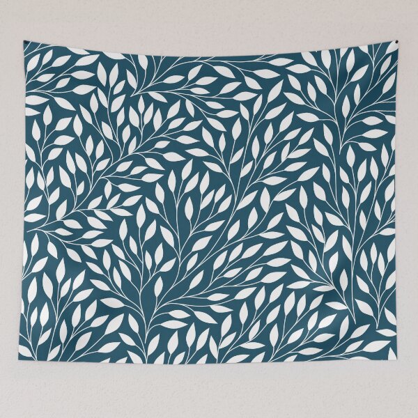 Item preview, White Forest Leaves designed and sold by PeachyLitchi.