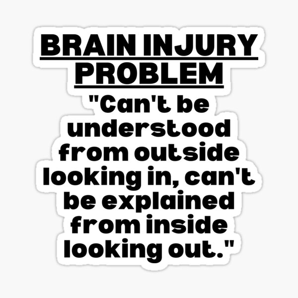 Item preview, TBI Traumatic Brain Injury  Awareness, Brain Injury warrior, Brain Injury Quote, TBI brain injury Support, Brain injury Survivor, TBI Traumatic Brain Injury Gift designed and sold by ILLTOOCHILL.