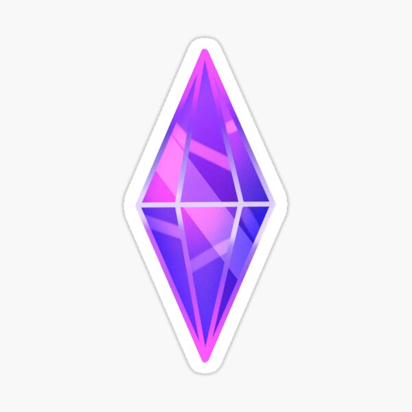 Purple Plumbob Sims 4 Sticker For Sale By Feannaart Redbubble