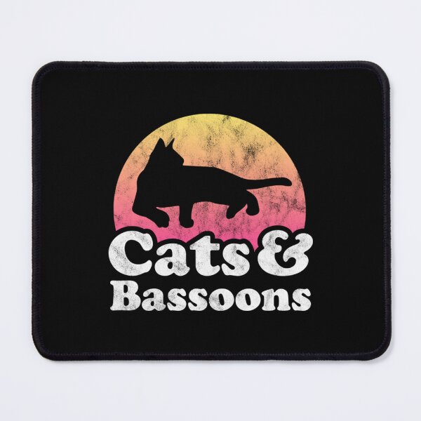Item preview, Bassoons T-ShirtCats and Bassoons Cat and Bassoon T-Shirt designed and sold by BruceDarby.