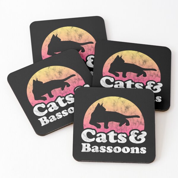 Item preview, Bassoons T-ShirtCats and Bassoons Cat and Bassoon T-Shirt designed and sold by BruceDarby.