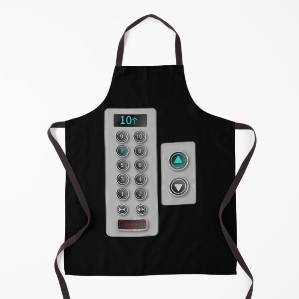 Item preview, I Love Elevator Gift Cute Elevator Buttons Mechanic Closure T-Shirt designed and sold by BruceDarby.