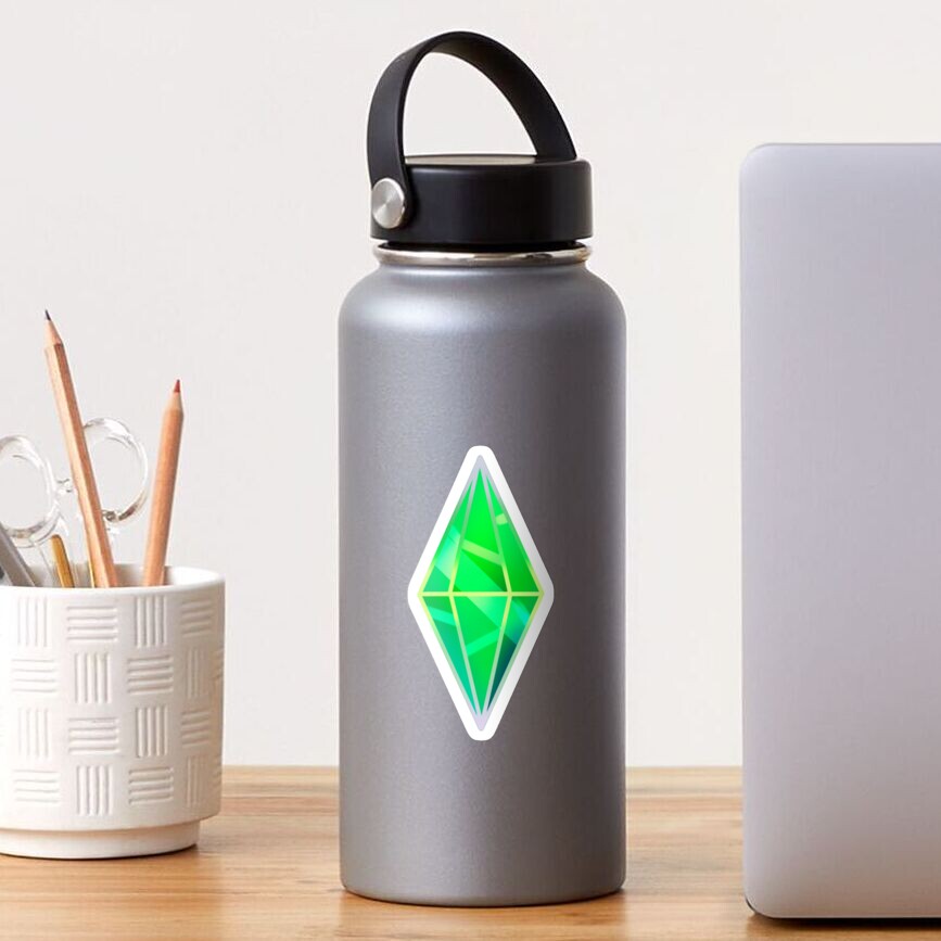 Green Plumbob Sims 4 Sticker For Sale By Feannaart Redbubble