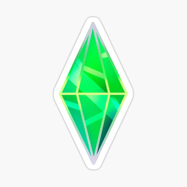 Green Plumbob Sims 4 Sticker By Feannaart Redbubble