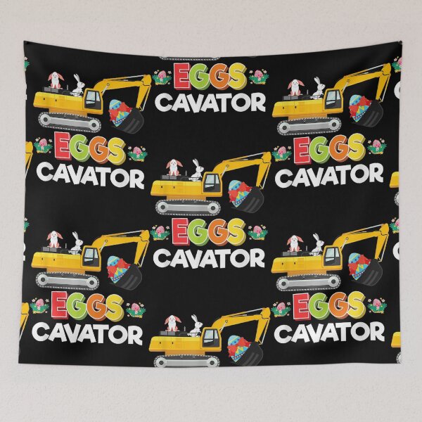 Item preview, Easter Egg Hunt Shirt For Kids Toddlers Funny EggsCavator designed and sold by Vinnie Auer.