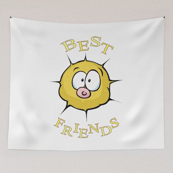 Item preview, Best Friends Funny Cartoon designed and sold by aventi24.